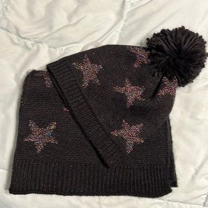 Mixit brand new Pom Pom hat and scarf set